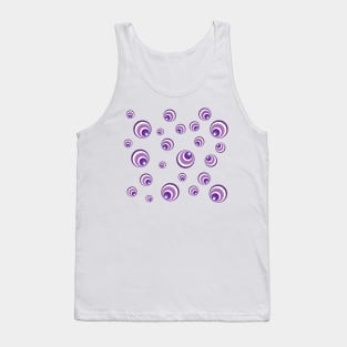 Pop Art Bubbles - purple Tank Top